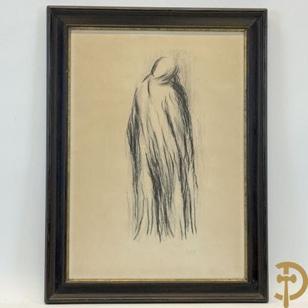 DODEIGNE litografía firmada 'Silueta' 11/75 | 82,5