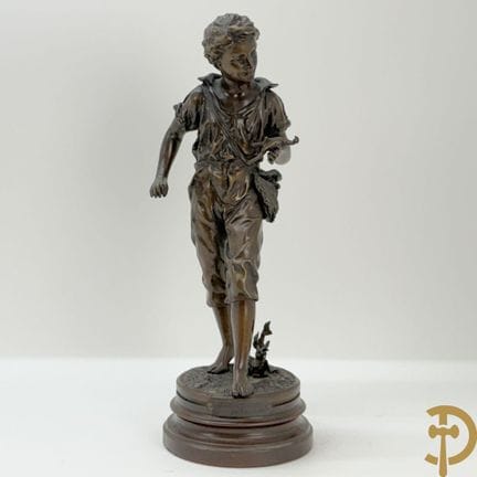 RANCOULET, signiert „Chasse interdite, junger Mann