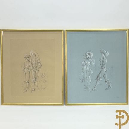 FINI Leonor firmado 'Representación surrealista de