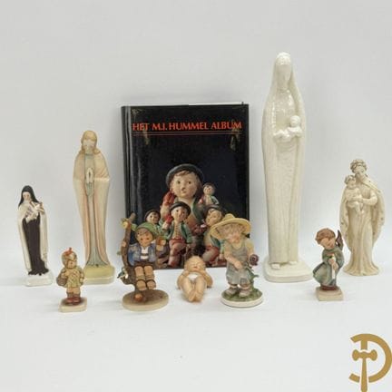 Goebel: 3 Marienstatuen + Heilige Rita + 4 Hummelt