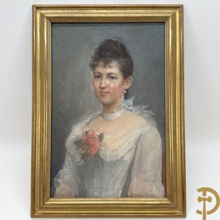 NISEN ... 1890, opera intitolata “Signora in abito