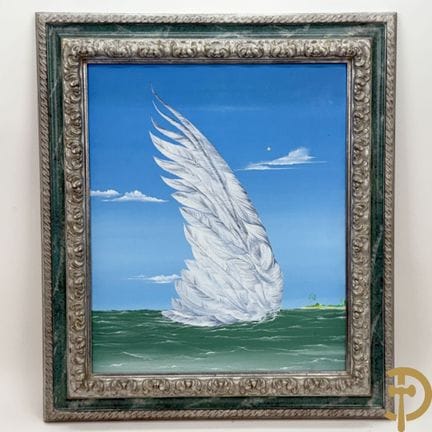 GODAR L. (Luc), signiert „Le Voilier“, surrealisti