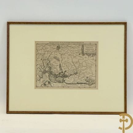 Alte Karte „Flandria Septen Trionalis“, Kartograph