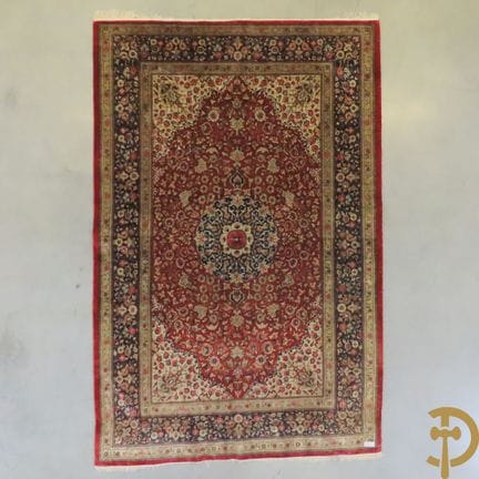 Handgeknüpfter orientalischer Teppich aus Seide au