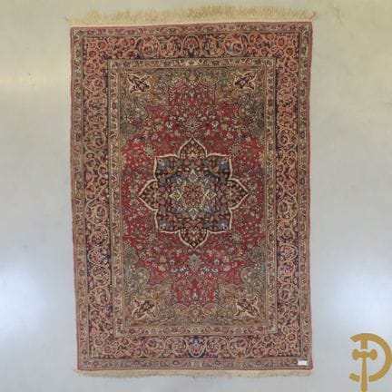 Handgeknüpfter Orientteppich aus Isfahan | 204 x 1