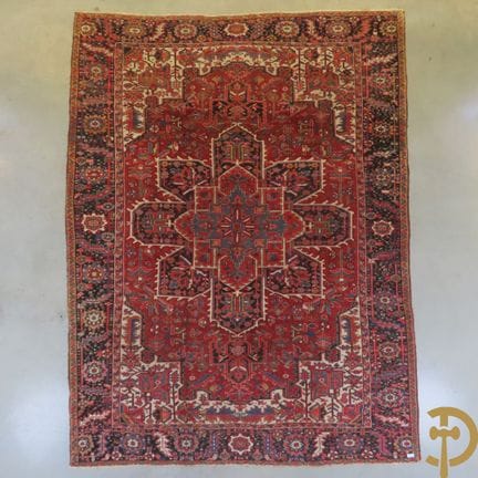 Handgeknüpfter orientalischer Heriz-Teppich | 350 