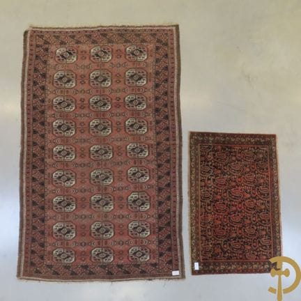 Tappeto orientale annodato a mano Melayer con moti