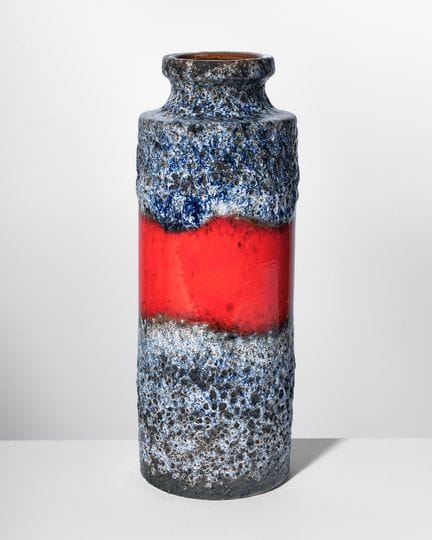 WEST GERMANY - ROTH KERAMIK
Cylindrical vase with 