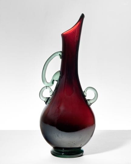THREE-HANDLED PITCHER VASE, MURANO, CA. 1950–1960
