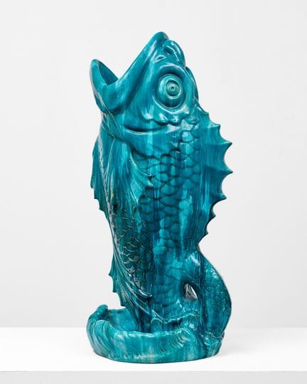 FRENCH WORK
Ceramic planter in the shape of a fish