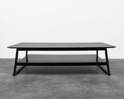 MAXALTO
Table basse à double plateau en métal laqu