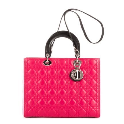 Christian Dior
Borsa a tracolla «Lady Dior» in pel