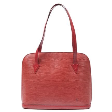 Louis Vuitton
Umhängetasche „Lussac“ aus rotem „Ép