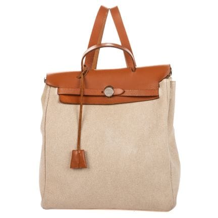Hermès
Mochila «Herbag 2 en 1» de lona «Officier» 