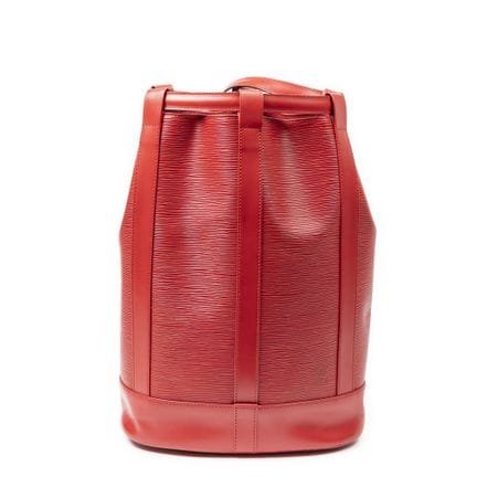 Louis Vuitton
Rucksack „Randonnée“ aus rotem „Épi“