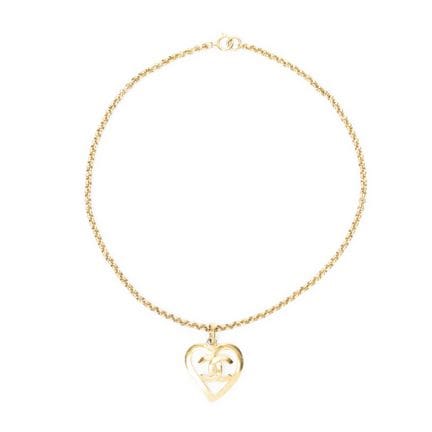 Chanel
Colección Primavera 1995.
Colgante «CC Hear