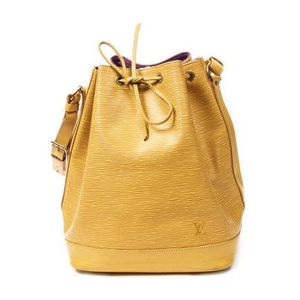 Louis Vuitton
Umhängetasche „Noé“ aus gelbem „Épi“