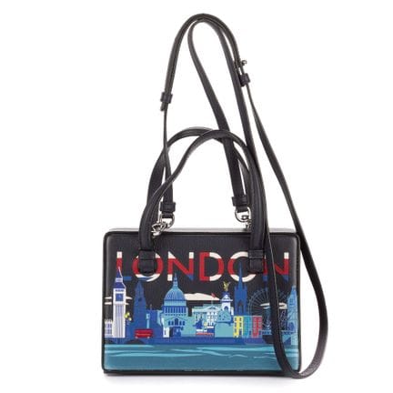 Loewe
Umhängetasche „London Postal“ aus blauem und