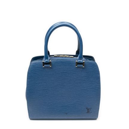 Louis Vuitton
Handtasche „Pont-Neuf“ aus blauem „É