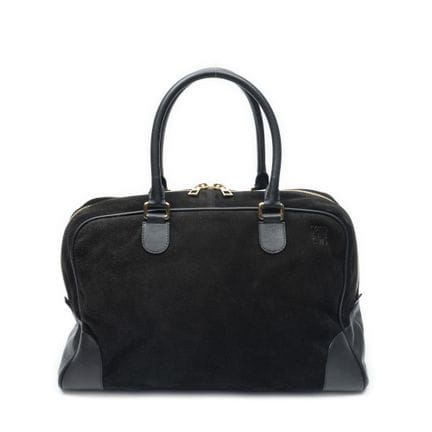 Loewe
Reisetasche „Amazona“ aus schwarzem, glattem