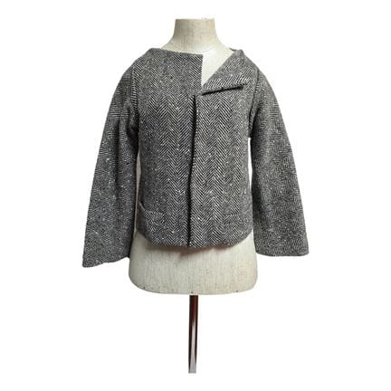Y’s Yohji Yamamoto 
Langärmelige Jacke aus Wolle u