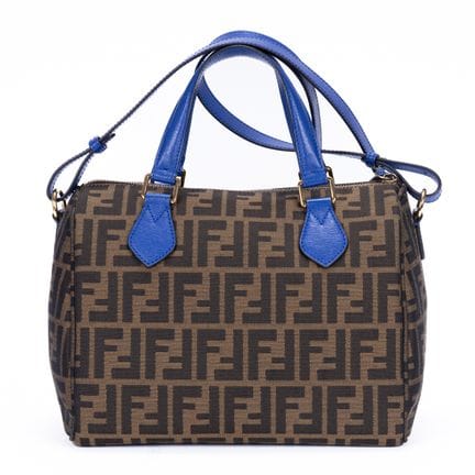 Fendi
Handtasche „Boston“ aus braunem „Zucca“-Canv