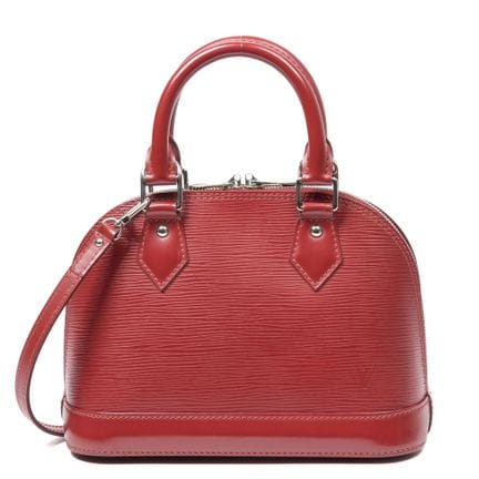 Louis Vuitton
„Alma“-Umhängetasche aus rotem „Épi“