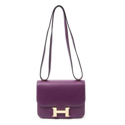 Hermès
Bolso de hombro «Constance» de piel de bece