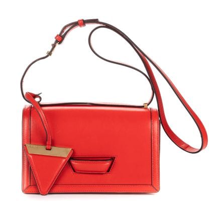 Loewe
Umhängetasche „Barcelona“ aus rotem Kalbsled