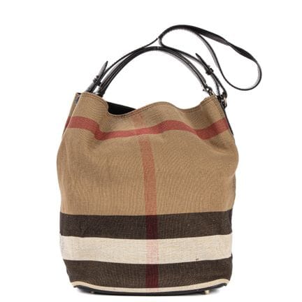 Burberry
Bolso de hombro «Bucket» de lona «House C