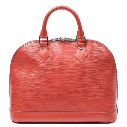 Louis Vuitton
Handtasche „Alma“ aus rotem „Épi“-Ka