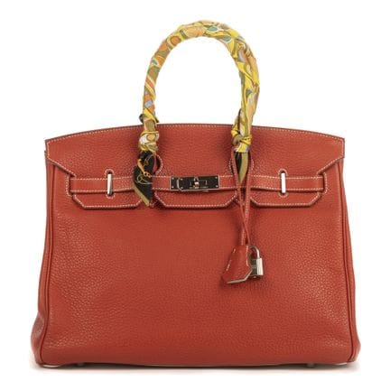 Hermès
Sac à main « Birkin » en cuir de veau « Tog