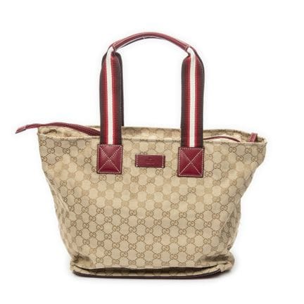 Gucci
Umhängetasche „Web Shopping Tote“ aus beigem