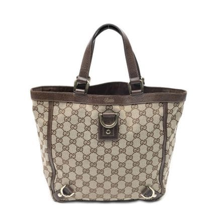 Gucci
Bolso «Abbey Tote» de lona «Monogram» beige 
