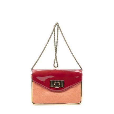 Chloé
Umhängetasche „Small Sally“ aus rotem und or