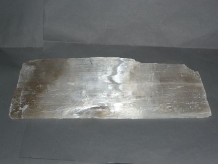 Auction Lot 97 - SLICE OF FIBROUS GYPSUM. WEIGHT : 500 G. LG 31 CM ...