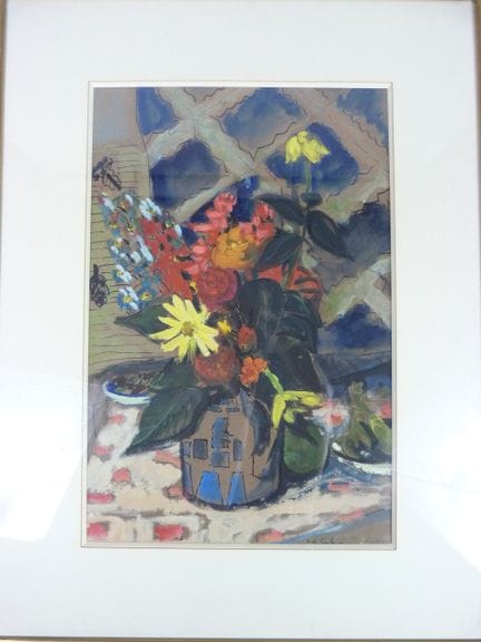 Roger CARLE (1907-1975) - "Nature morte au bouquet
