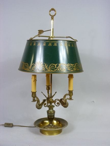 LAMPE  Wärmflasche. Empire-Stil