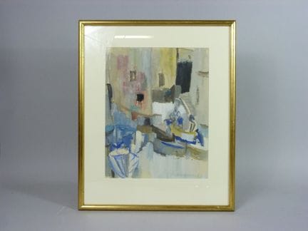 Jean COMMUNAL (1911-1982) - "Barques et pécheurs" 