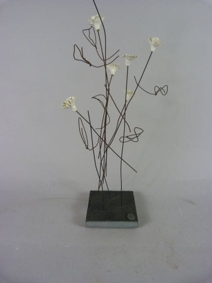 Benoit VIEUBLED (XXe) 2007 - "Composition florale"