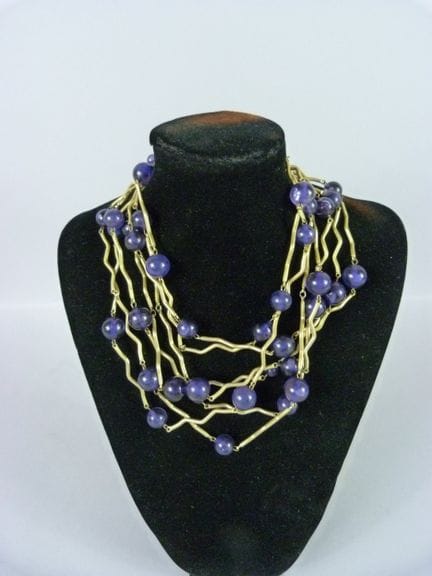 BICHE DE BERE - COLLAR de varias vueltas en metal 