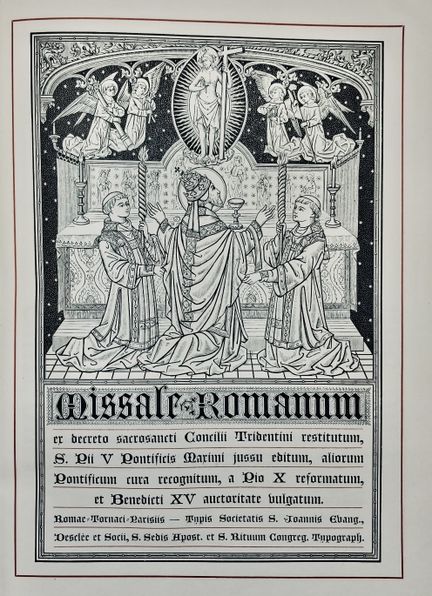 [Religión] […]: «Missale Romanum et decreto Sacros
