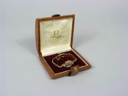 OMEGA - RELOJ DE MUJER de oro amarillo de 750 ‰. E