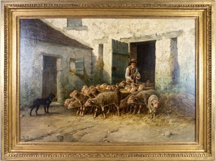 BALLIQUANT, Schule von Barbizon, 19. Jahrhundert –