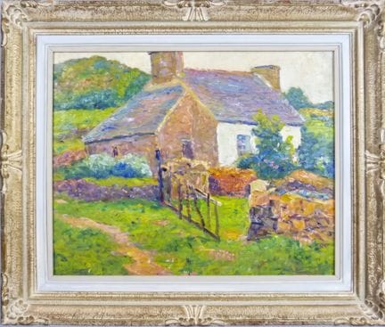 Charles MENNERET (1876–1946) – „Ansicht eines Haus
