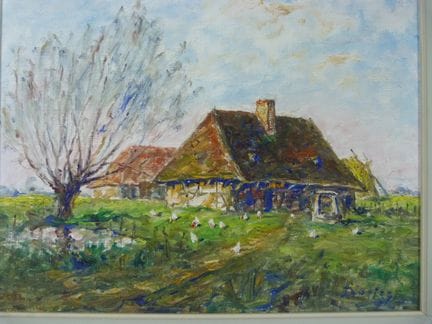 Julien DURIEZ (1900-1993) : "Ferme Bressanne" Expo