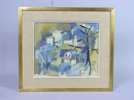 Jean COMMUNAL (1911-1982) - "Maison dans la collin