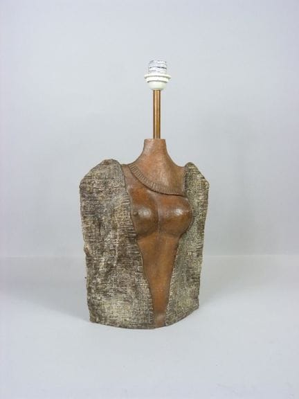Christian PRADIER (né en 1949) - PIED de LAMPE "Bu