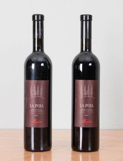LA POJA.
ALLEGRINI. 
Corvina Veronese.
Jahrgang: 2