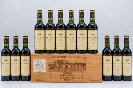 CHATEAU MEYNEY.
Jahrgang: 1996.
12 Flaschen, C.B.O